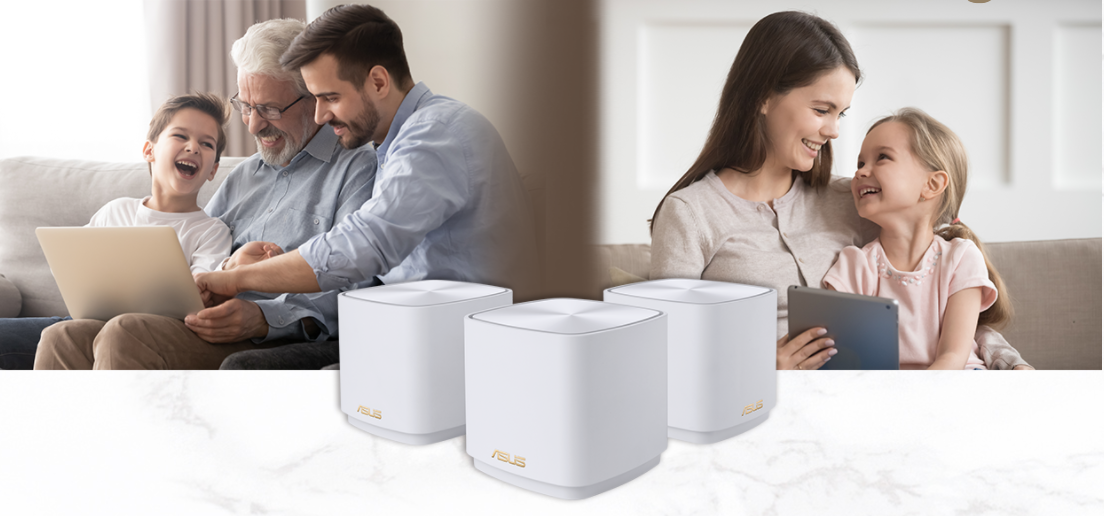System Mesh ASUS ZenWiFi AX Mini (XD4)